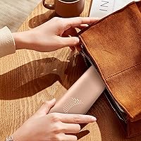 Vista 6 de Soporte de cepillo de maquillaje de viaje, bolsa cosmética de silicona anticaída magnética, organizador de herramientas de maquillaje portátil