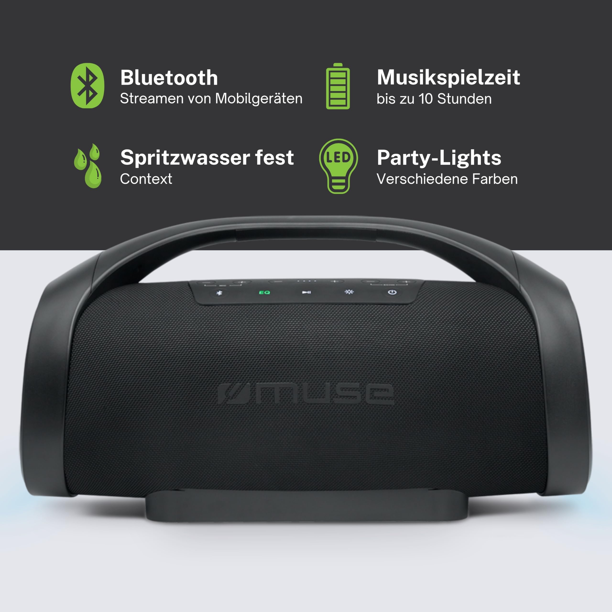 MUSE Enceinte Bluetooth M-980 BT