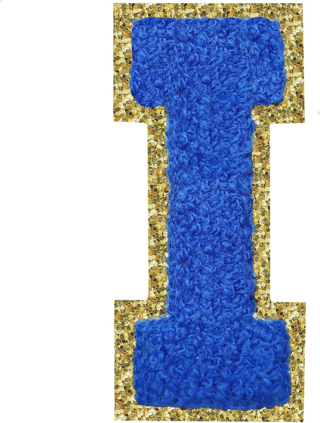 Letter Patches Iron on 3Pcs Chenille Letters for Jackets