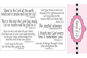 Christian Stamps for Card-Making and Scrapbooking: Praise4Him Scripture Sentiments
