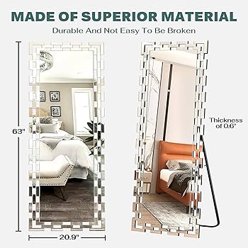 Amazon.com: JACUKO Wall Mirror Decorative - 21 * 63 Inches