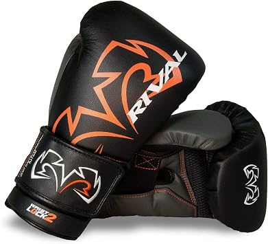 RIVAL Boxing Gloves RS11V Evolution Black Workout Sparring Training Gloves 16oz