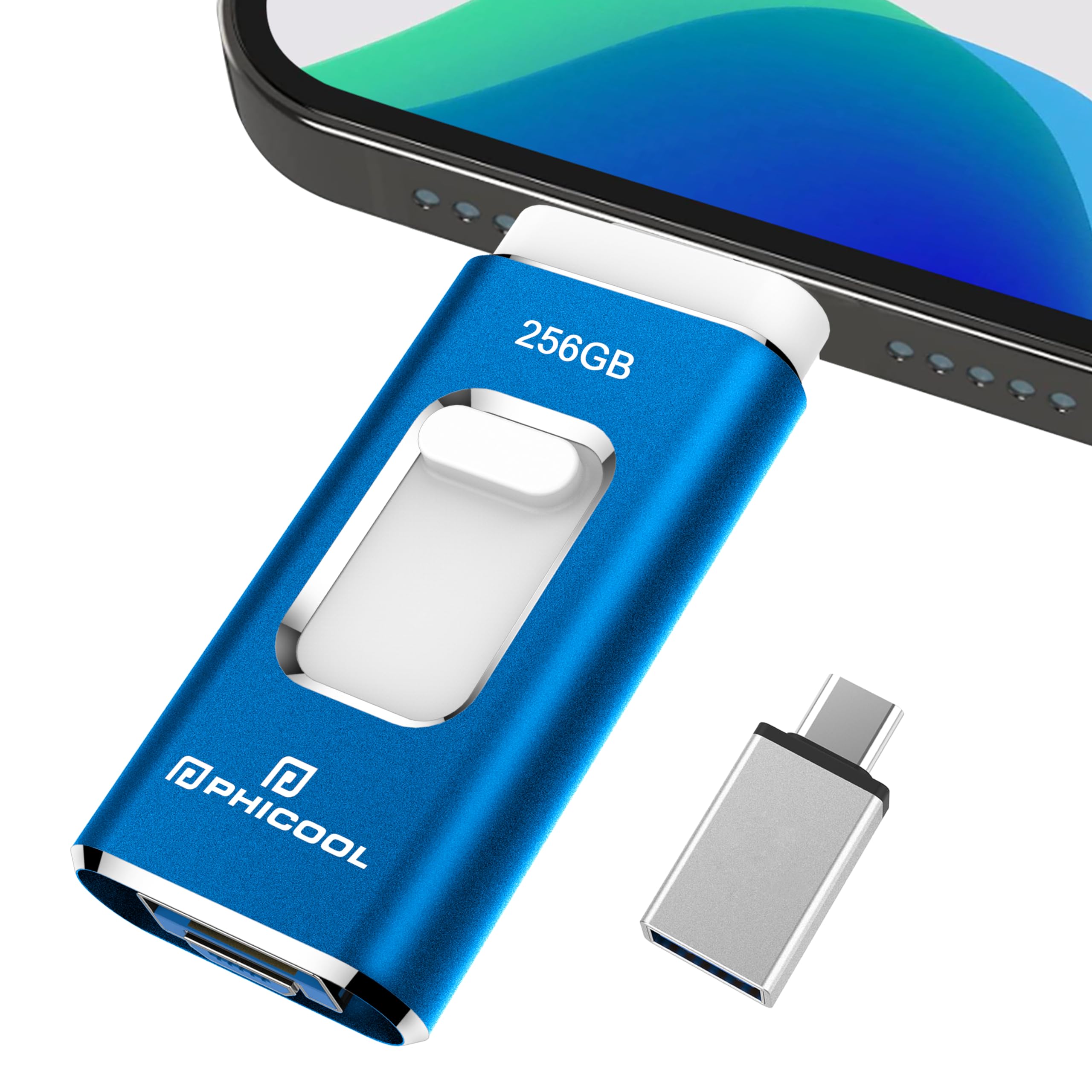Amazon.co.jp: 【専用アプリ不要】4in1 Phone対応 USBメモリ 高速 