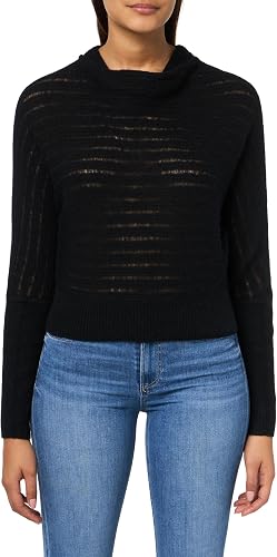 AllSaints Women's Sweaters Ridley Ladder Jumper Black XS