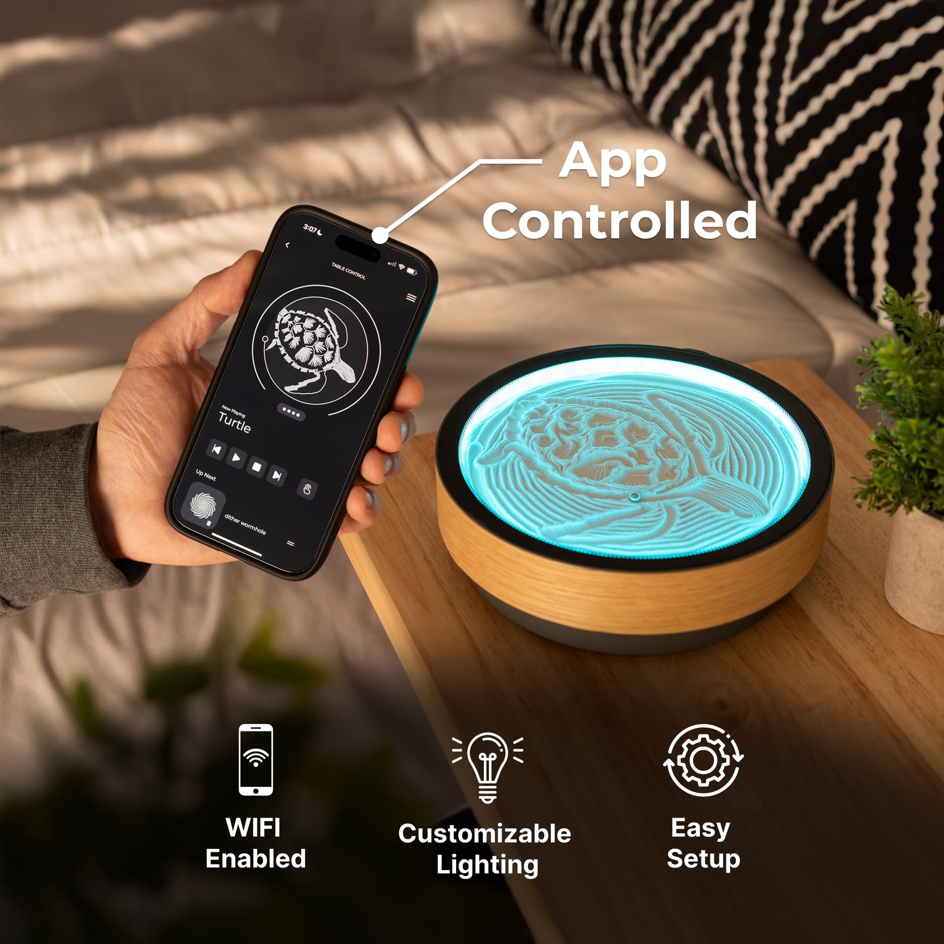 Amazon.co.jp: Oasis ミニキネティックサンドアート 本物の竹 禅