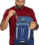 Osprey Sportlite 20L Unisex Lightweight Hiking Backpack, Raven Black