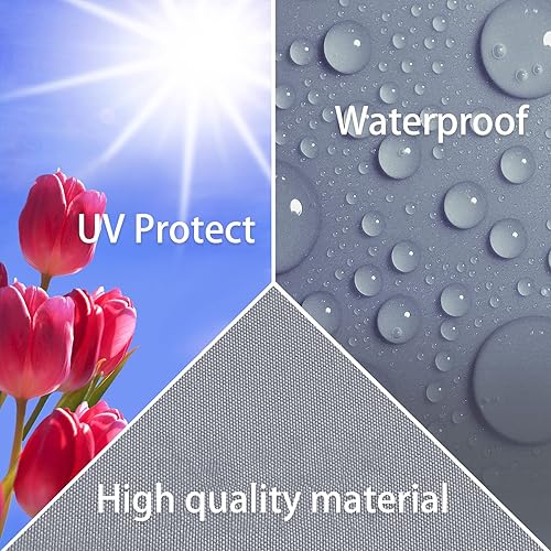 Miniatura 6 de Sunshine Outdoor 10'x13' Outdoor Gazebo with Curtains Netting, Metal Frame Double Roof Soft Top Patio Gazebo Canopy Tent for Deck Backyard Garden