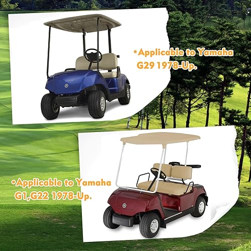 Miniatura 6 de CLUBRALLY Golf Cart Brake DrumHub Kit, Applicable to Yamaha G1, G22, G29 1978-Up Gas or Electric Golf Cart, OEM#JW8-G6521-00-00