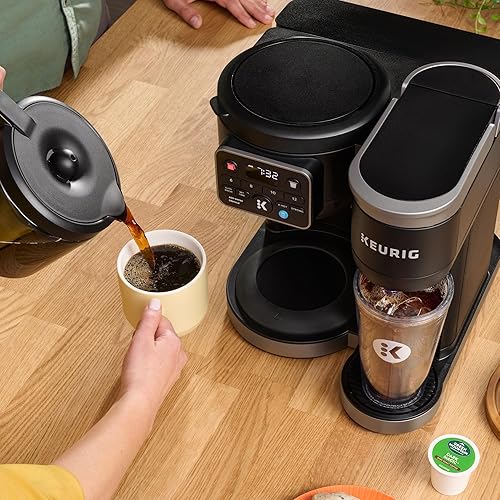 Miniatura 20 de Keurig K-Duo - Cafetera caliente y helada de una sola porción y jarra, tecnología MultiStream, depósito de 72 onzas (Gen 2)