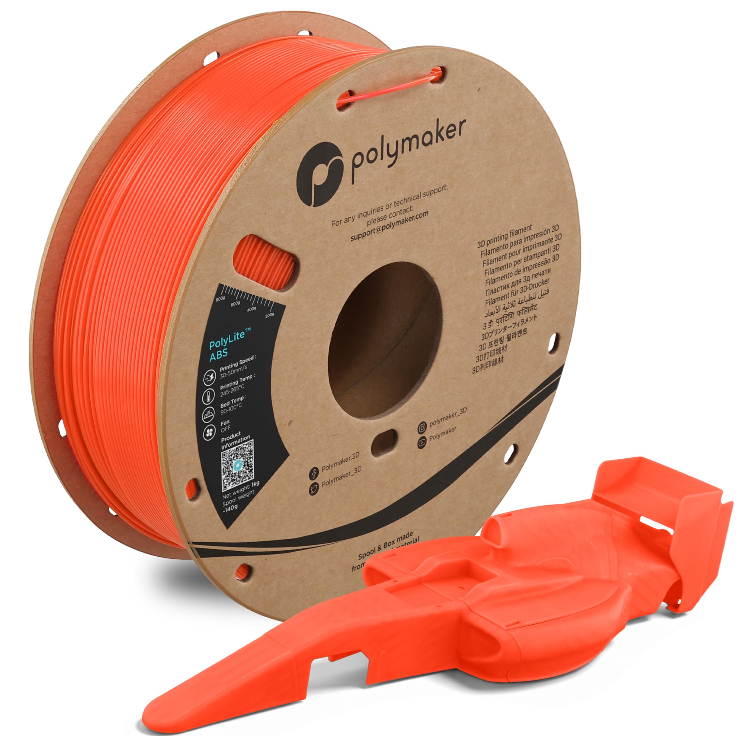 Polymaker ABS Filament - Strong & Heat Resistant -21