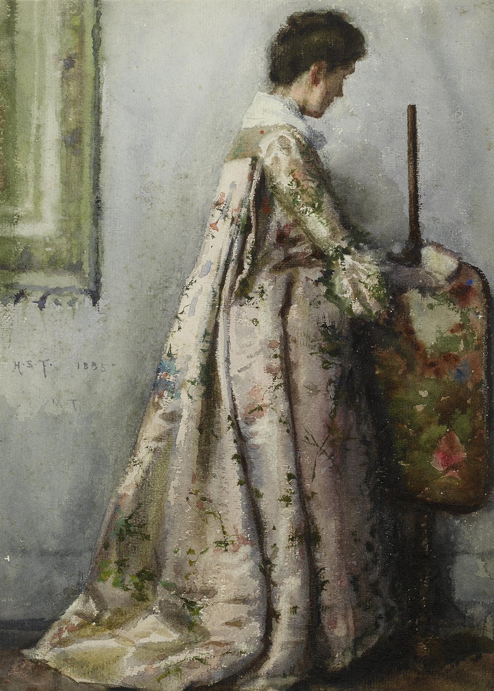 Lámina de Henry Scott Tuke: el alma de Maria Tuke en tu pared mate