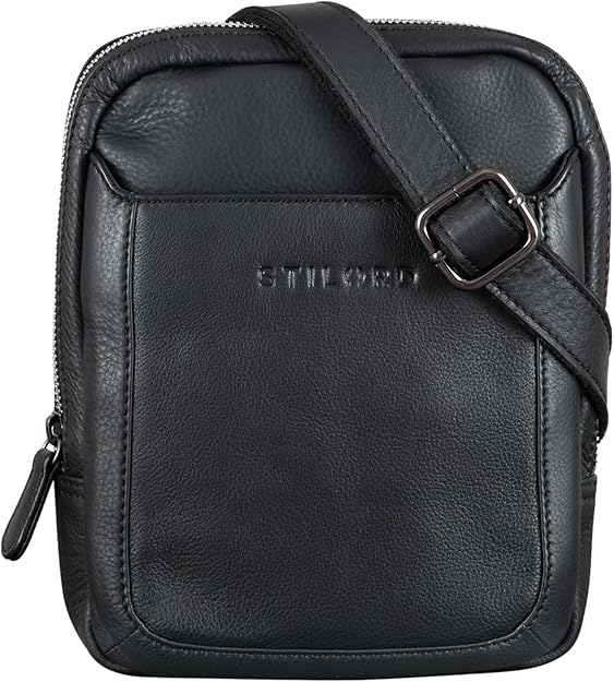 Tracolla In Pelle Vintage STILORD 'Elli' - Regolabile 80-140cm, Per Borse, Colorado Marrone - Foto 4