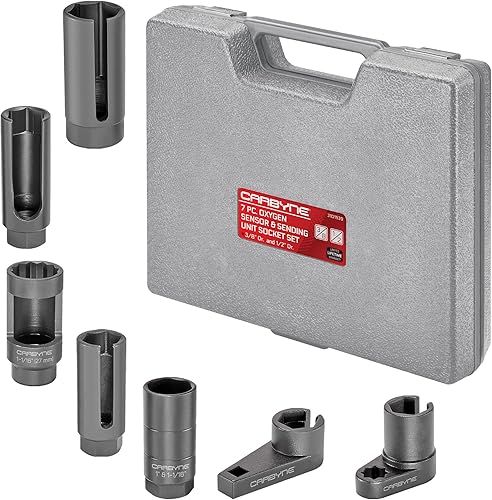 Miniatura 8 de CARBYNE Juego de 7 piezas con sensor de oxígeno y unidad de envío  Molibdeno cromado duradero y acero al cromo vanadio, ajuste universal para la