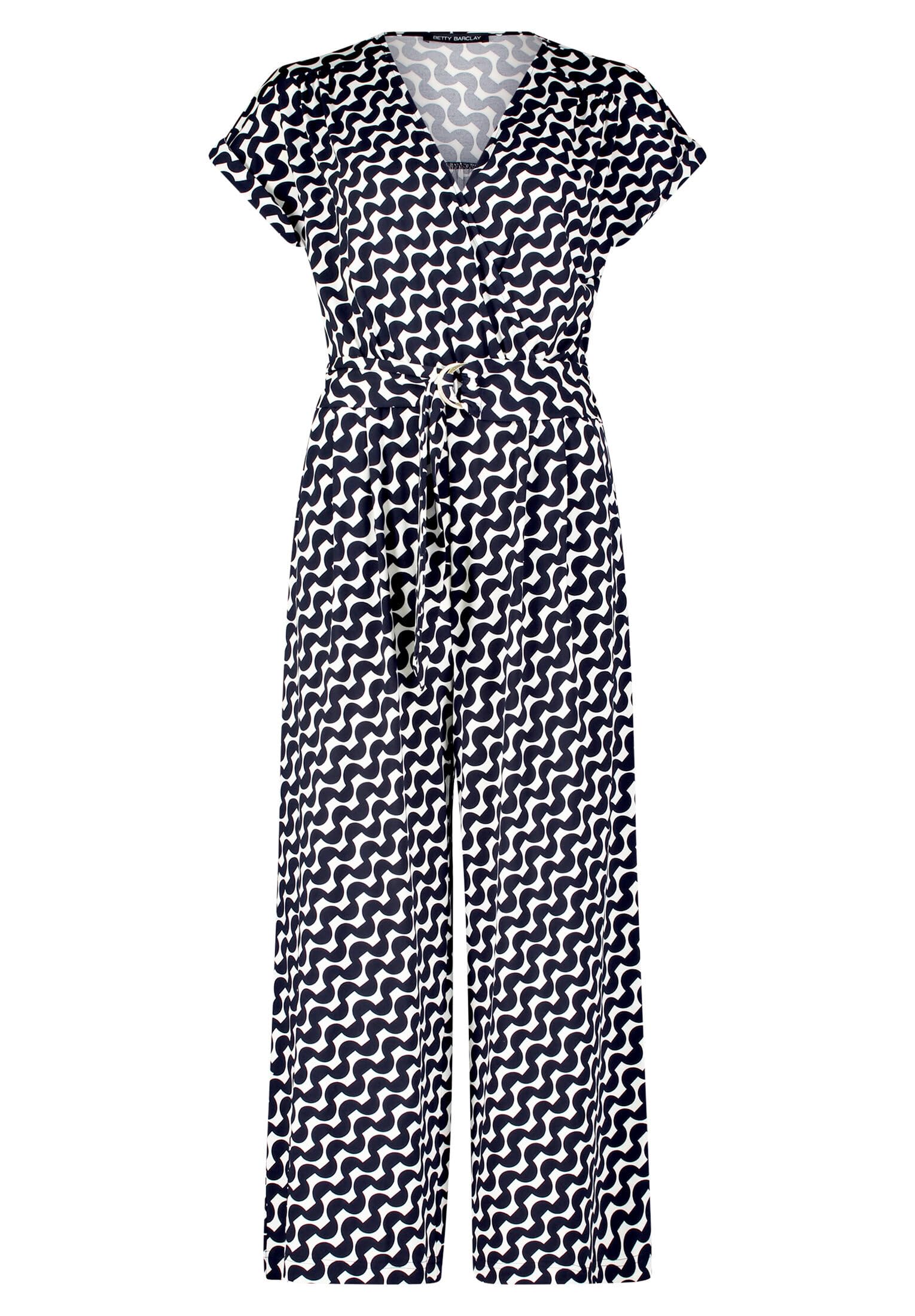 Betty Barclay Kombinezon damski, Dark Blue/Cream, 38