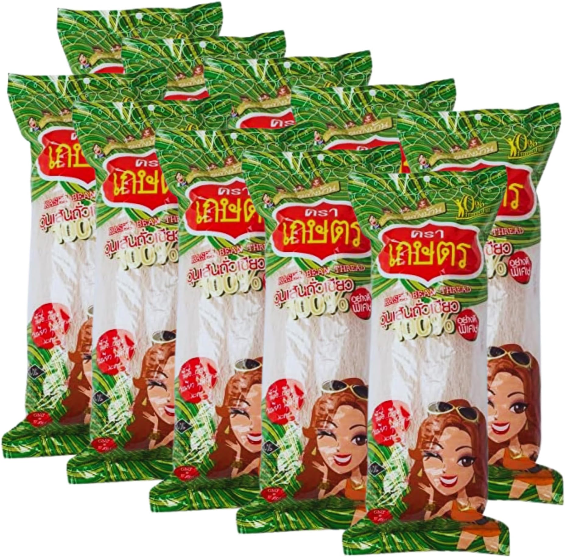 Bean Thread Glass Noodle 400 Grams (40 Grams X 10)