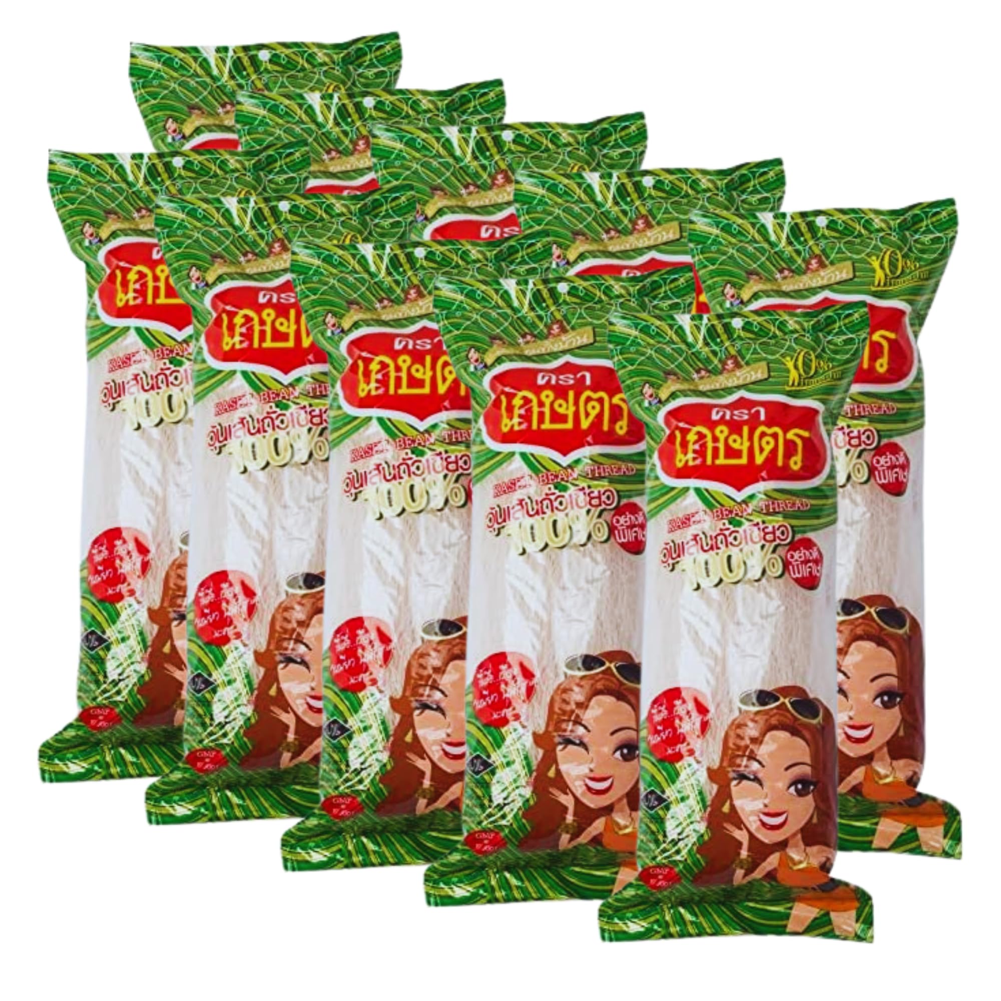 Bean Thread Glass Noodle 400 Grams (40 Grams X 10)