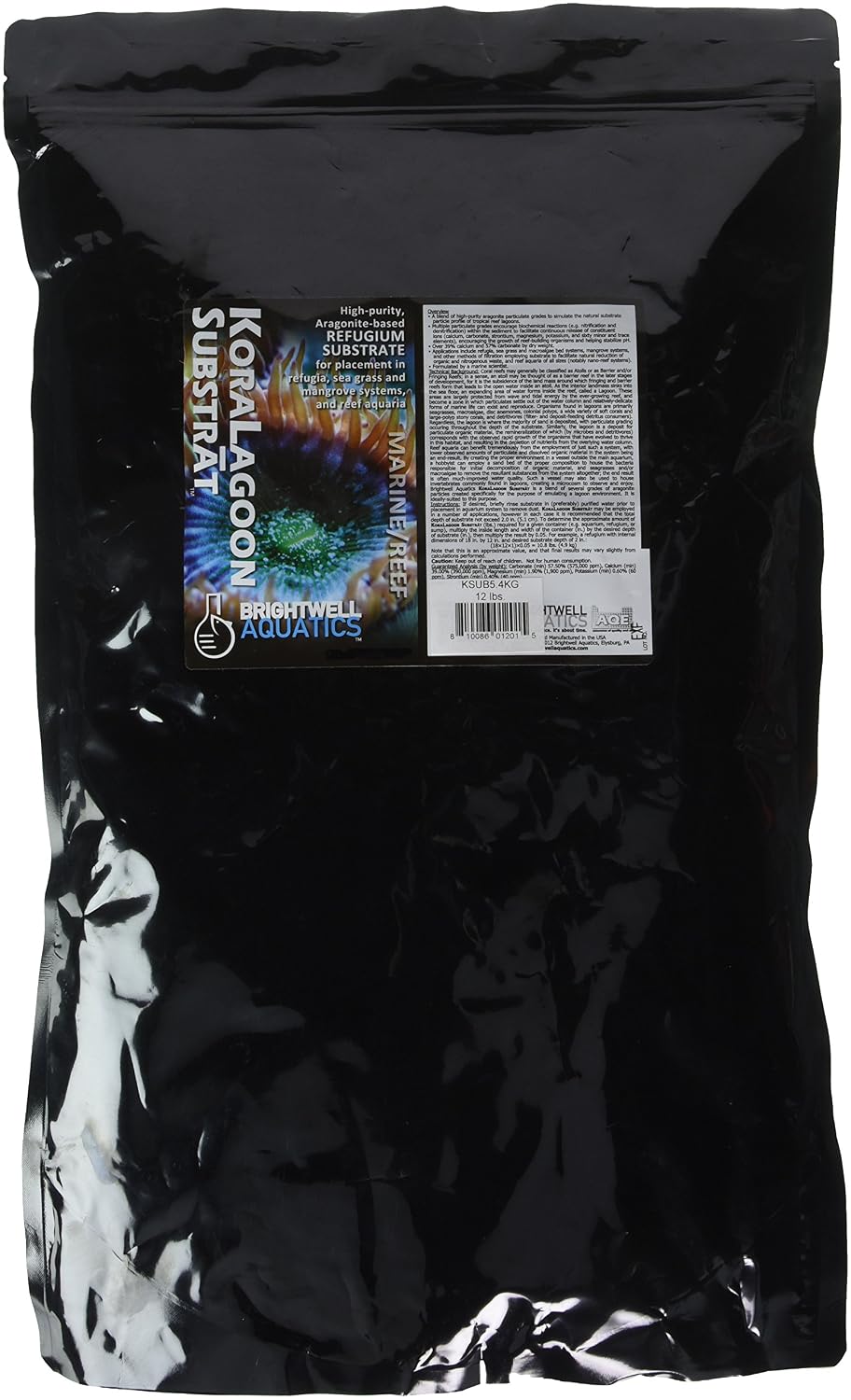 Brightwell Aquatics 12 lb. KoraLagoon Substrat Aragonite Refugium Substrate, 5.4 kg - Review, Price and Buying Guide