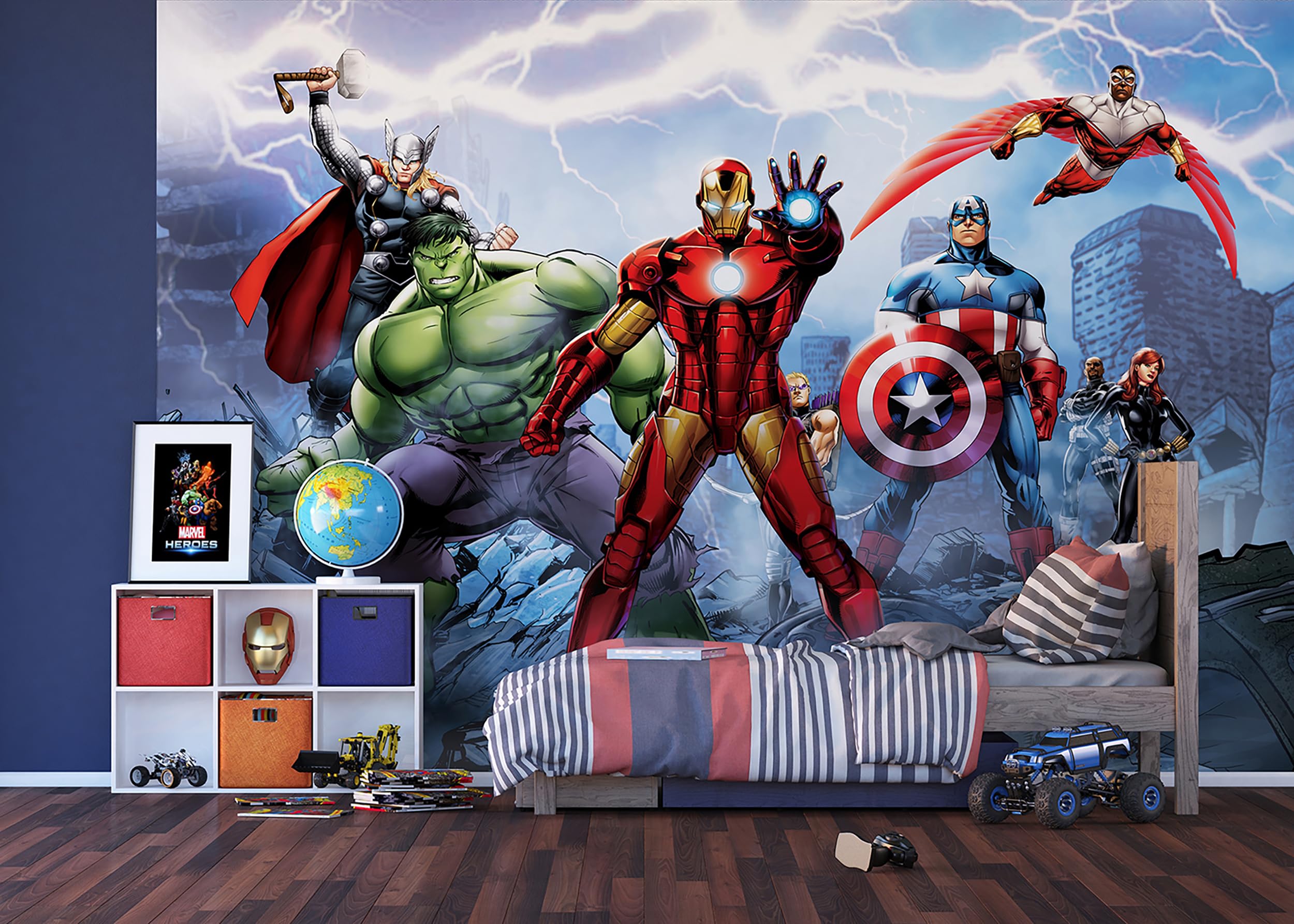 AG Design FTD 2230 Mural fotográfico para la Pared, Papel, Multicolor, 360 x 254, 9