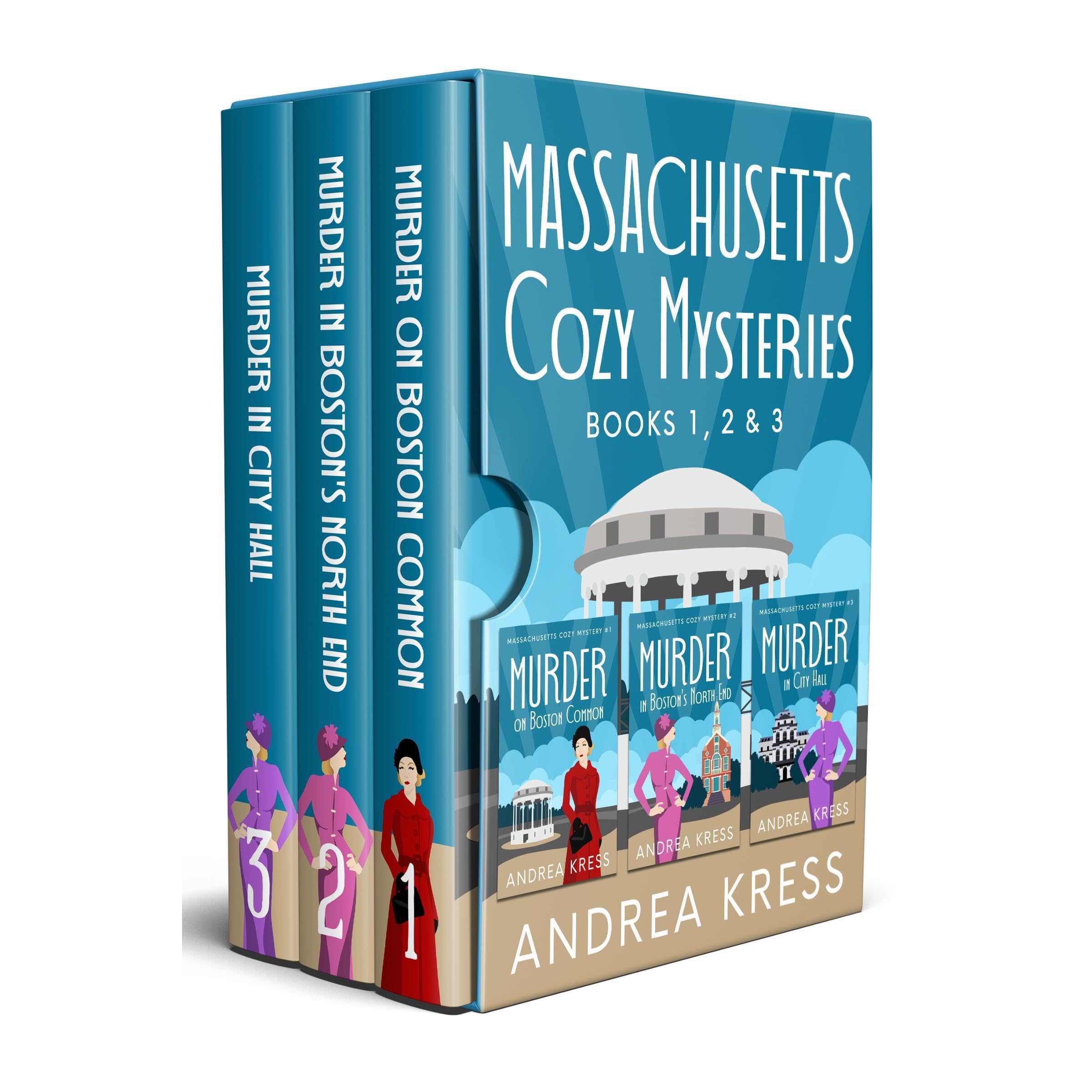 MASSACHUSETTS COZY MYSTERY BOX SET BOOKS 1, 2 & 3