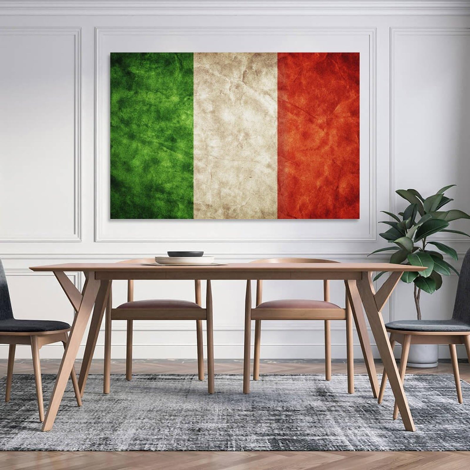 Bandiera Italiana Personalizzata Con Le Tue Foto - Stile Classico O Retrò Per Decorare Casa, Feste E Locali - Foto 10