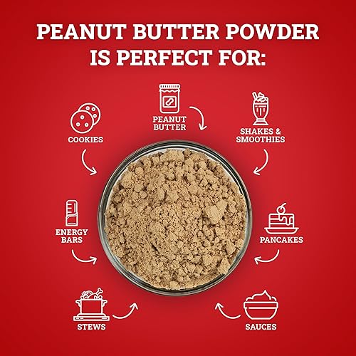 Miniatura 6 de Mantequilla de maní en polvo Hoosier Hill Farm, 2 lb, sin gluten, sin OMG, hecha en EE. UU.