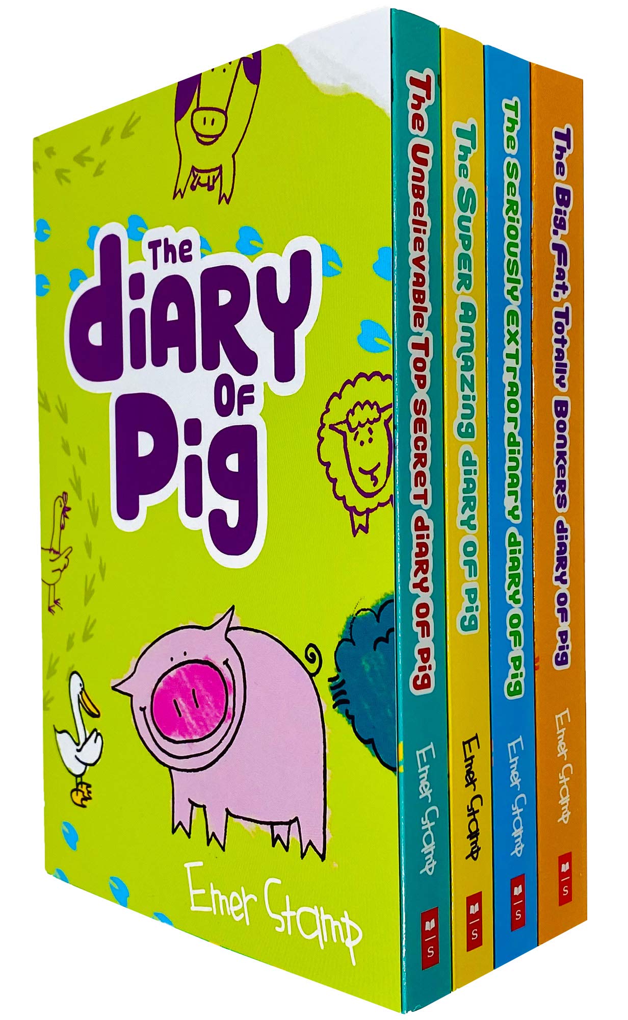 Diary of Pig 4 Book Set Se