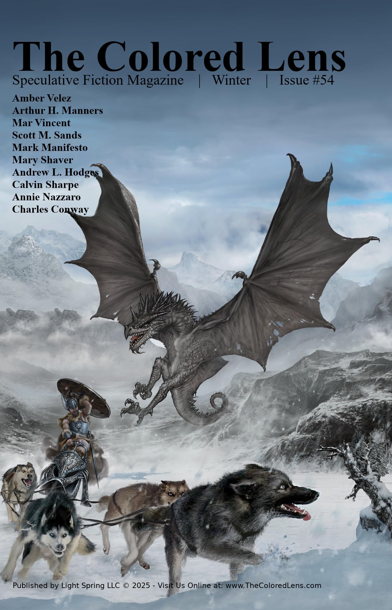 Cover of The Colored Lens, Winter 2025