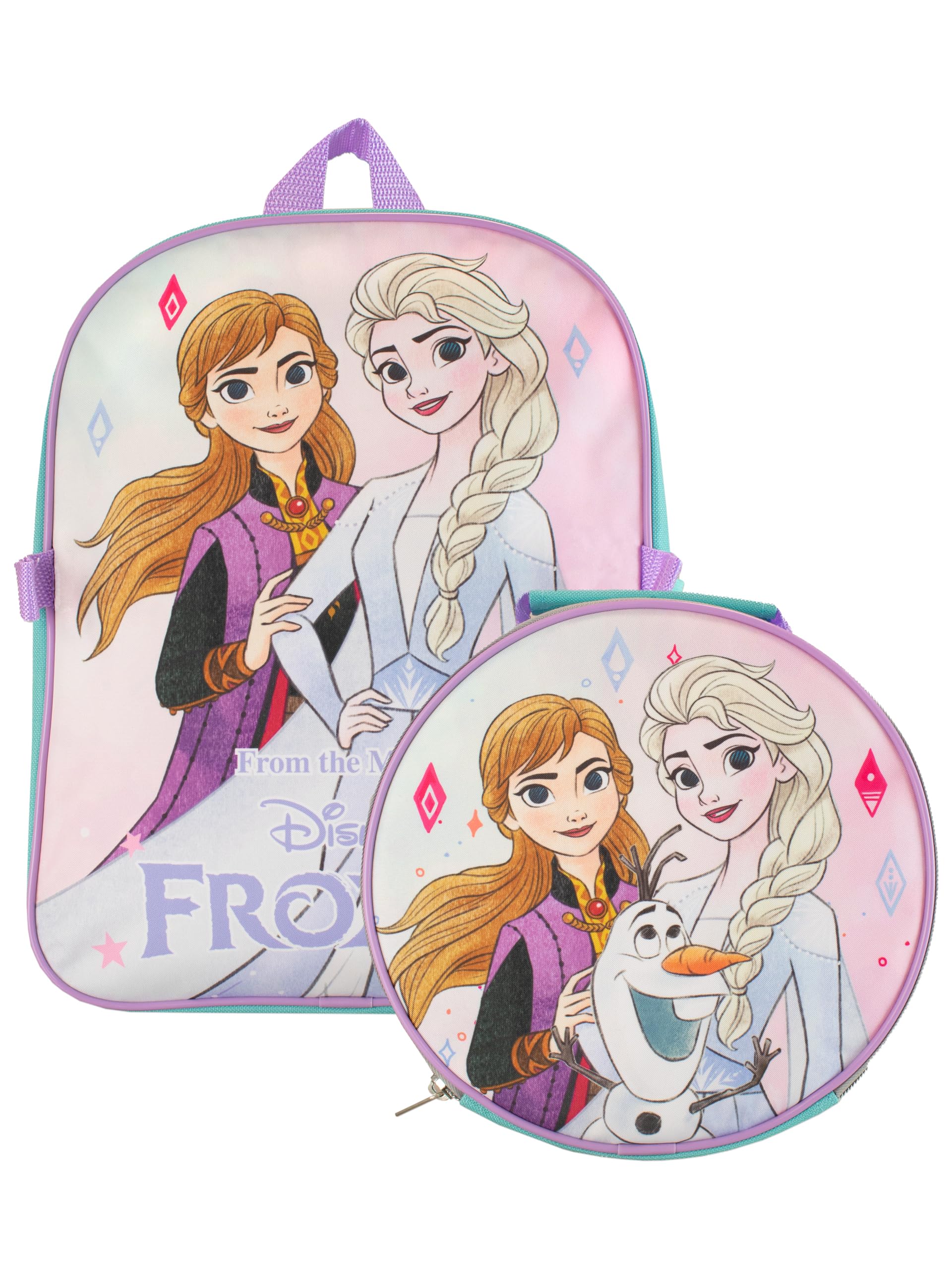 Disney Multicoloured Kids Backpack And Lunchbag Frozen