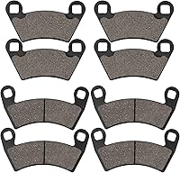 Vista 1 de Pastillas de freno delanteras y traseras para Polaris Ranger 500 570 700 800 900 RZR 800 900 XP Ranger 700 800 900 XP Crew Diesel XP EV EFI