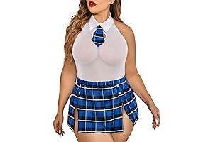 Plus Size School Girl Lingerie: The Perfect Fit for Sultry Nights