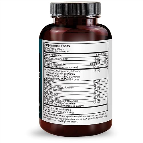 Miniatura 2 de Futurebiotics Complejo enzimático diario, 75 tabletas