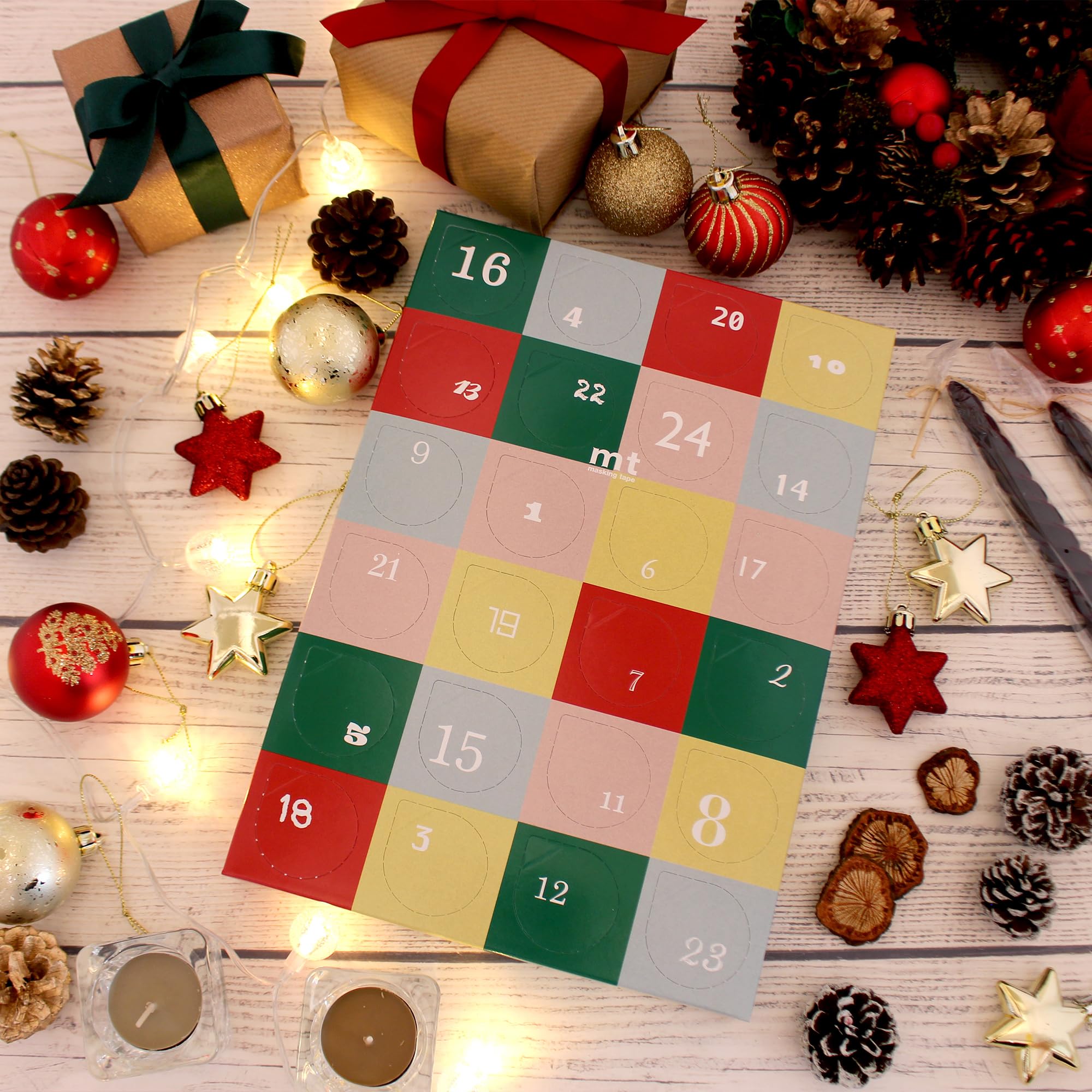 Amazon | 【mt direct】 mt advent calendar 2026マスキングテープ 24