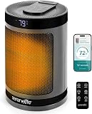 SereneLife SLSPCHTRW3GY Smart Heater