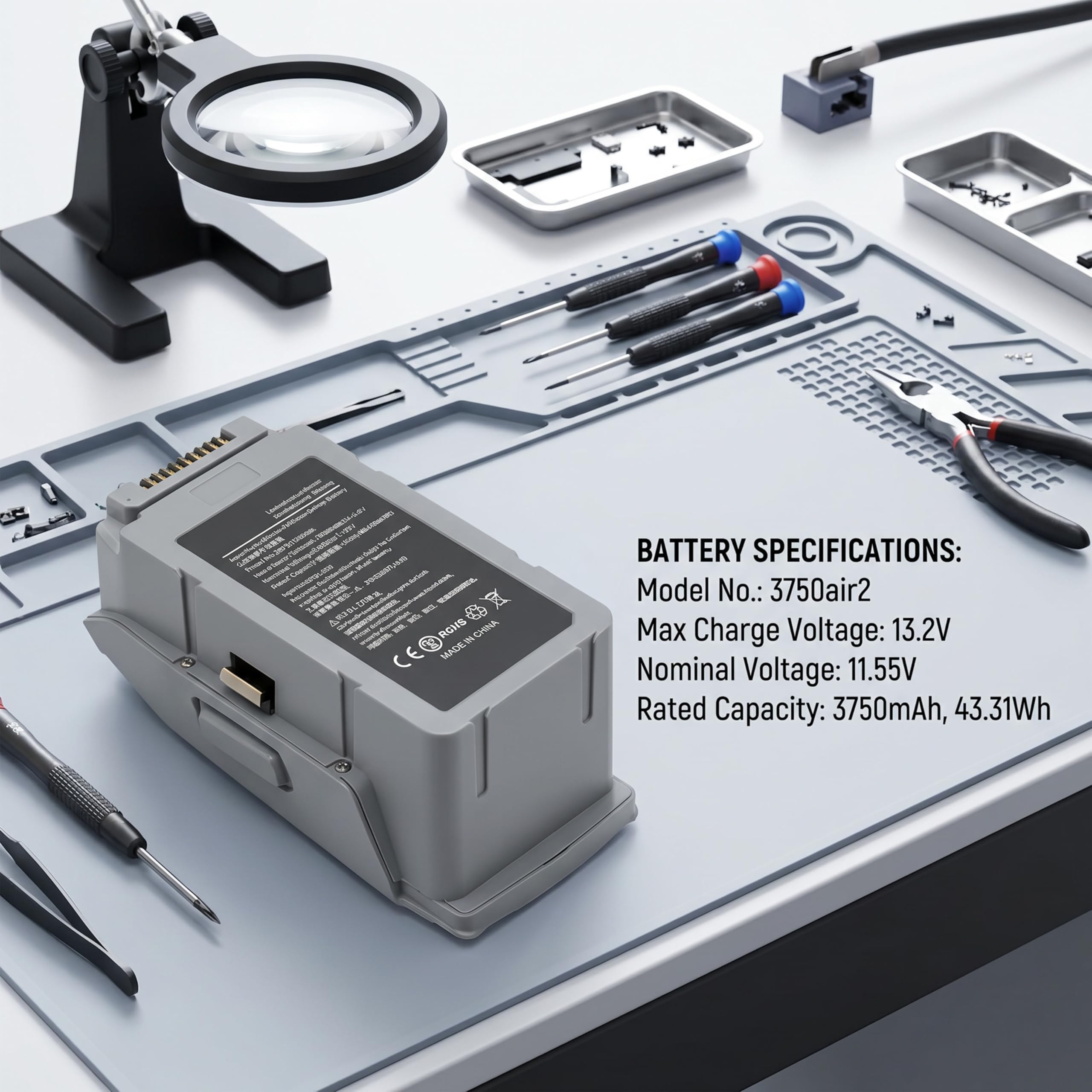 Amazon.com: XDJXWJN Mavic Air 2 Battery for DJI Mavic Air 2 / DJI