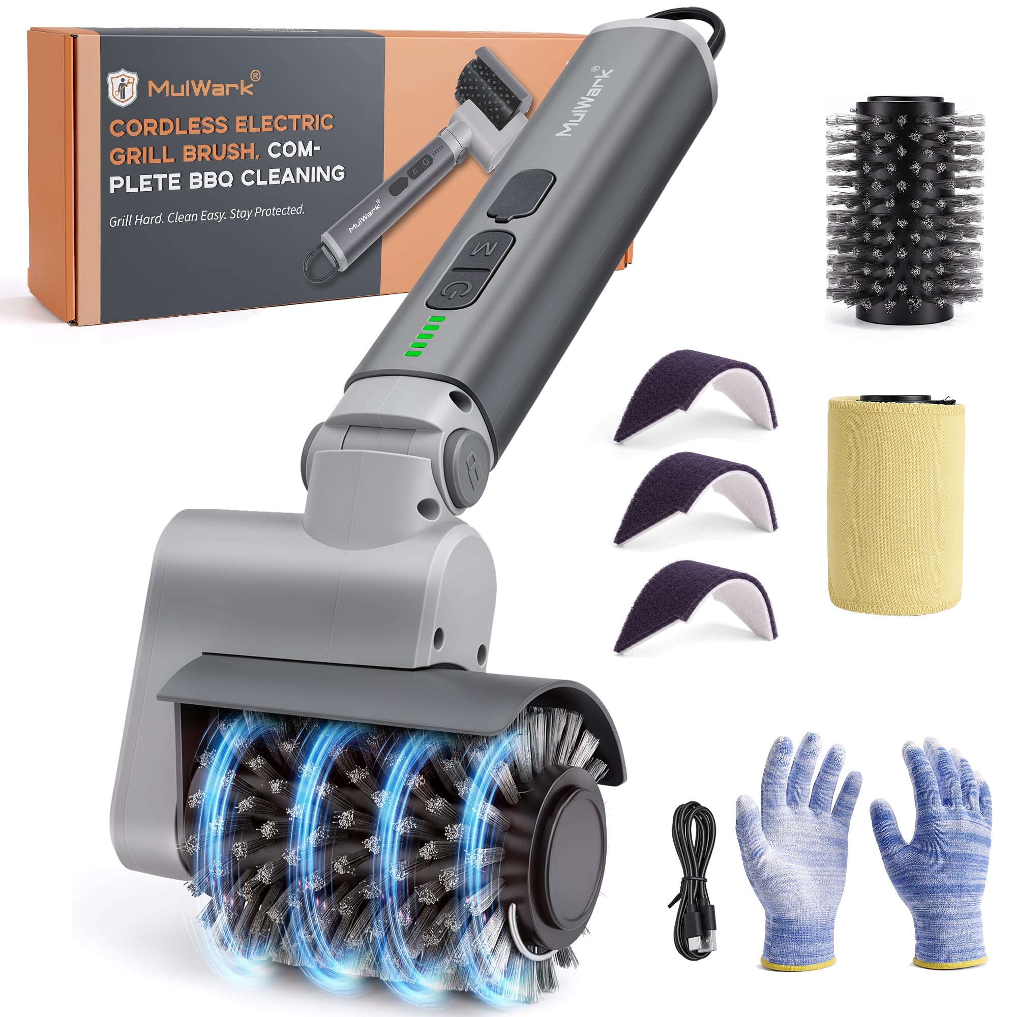 MulWark Electric Grill Brush