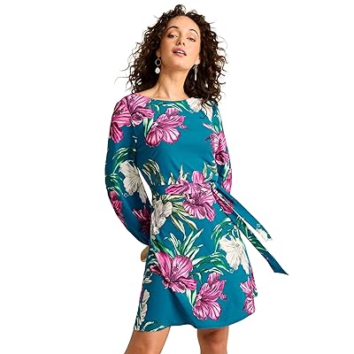 Tommy Bahama Villa Garden Long Sleeve Short Dress Women