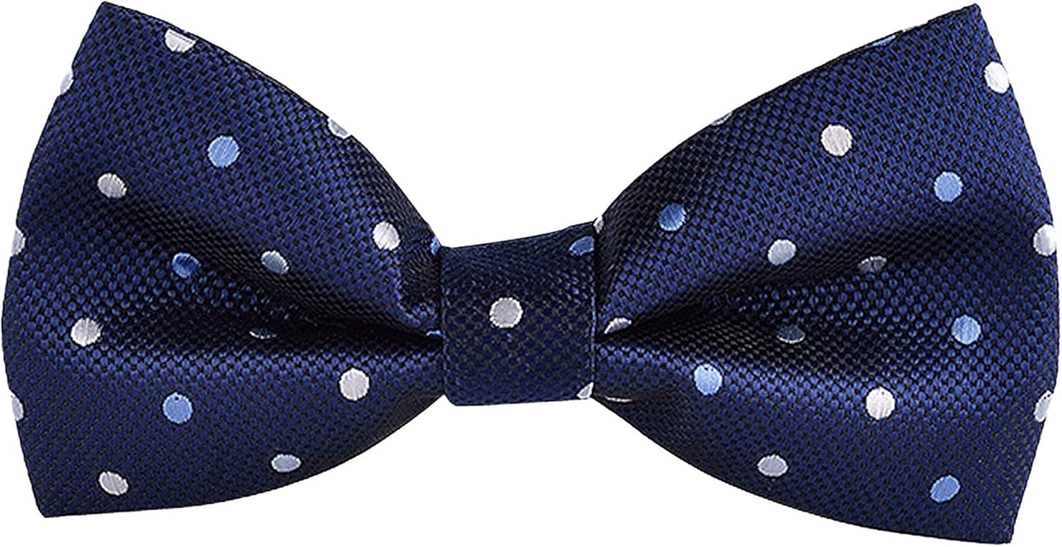 WANYING Hombre Clásico Pajarita Ajustable con Cierre de Gancho ya Anudado Formal Casual 12 * 6 cm