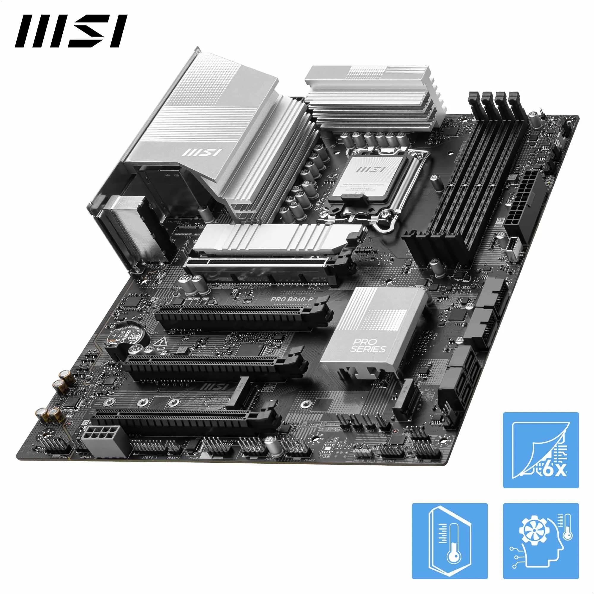 Amazon.com: MSI PRO B860-P Motherboard, ATX - Supports Intel Core