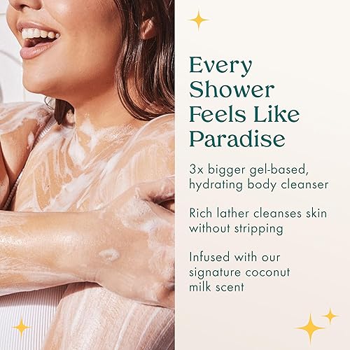 Miniatura 9 de Kopari Gel de baño hidratante  no tóxico sin parabenos sin gluten y sin crueldad animal fabricado con aceite de coco orgánico 9 onzas paquete de 2