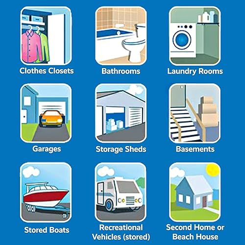 Miniatura 6 de DampRid FG01LV Absorbedor de humedad, vainilla lavanda, 10.5 onzas