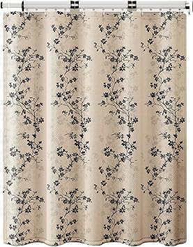 Folding Shower Curtain, Waterproof 3/4/5 Times Folding, 360 Folding, Two Installation Methods, with Curtain and Hook, Heavy Duty, for Bathroom Screens 5-2.0 x 2.0