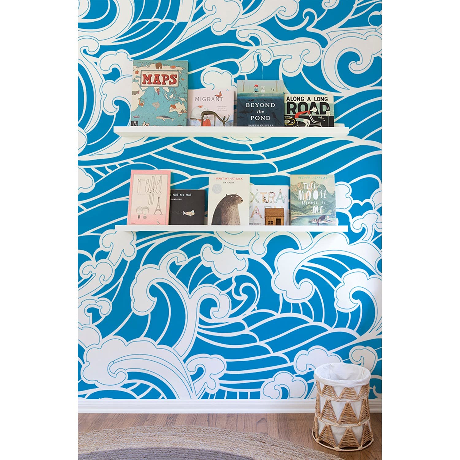 Papiers peints océan 104x70cm latex décor mural meuble salon et chambre