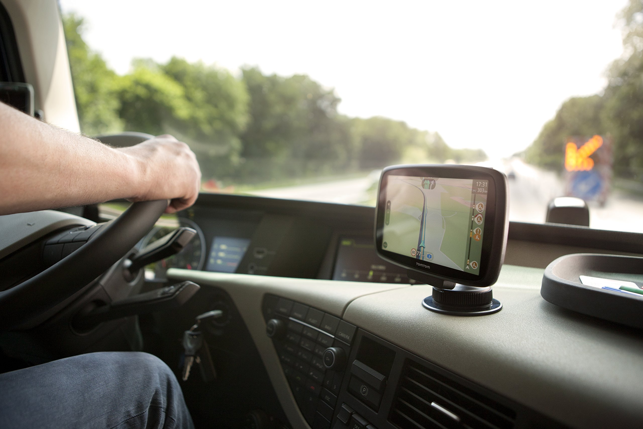 TomTom Trucker 6000 GPS per Camion, Nero/Antracite