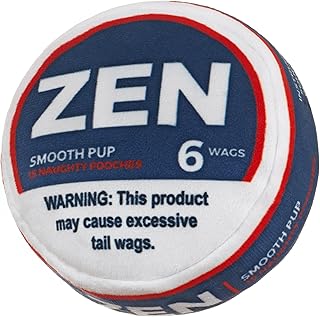 Zen Pupper Deckies Parody Dog Toy