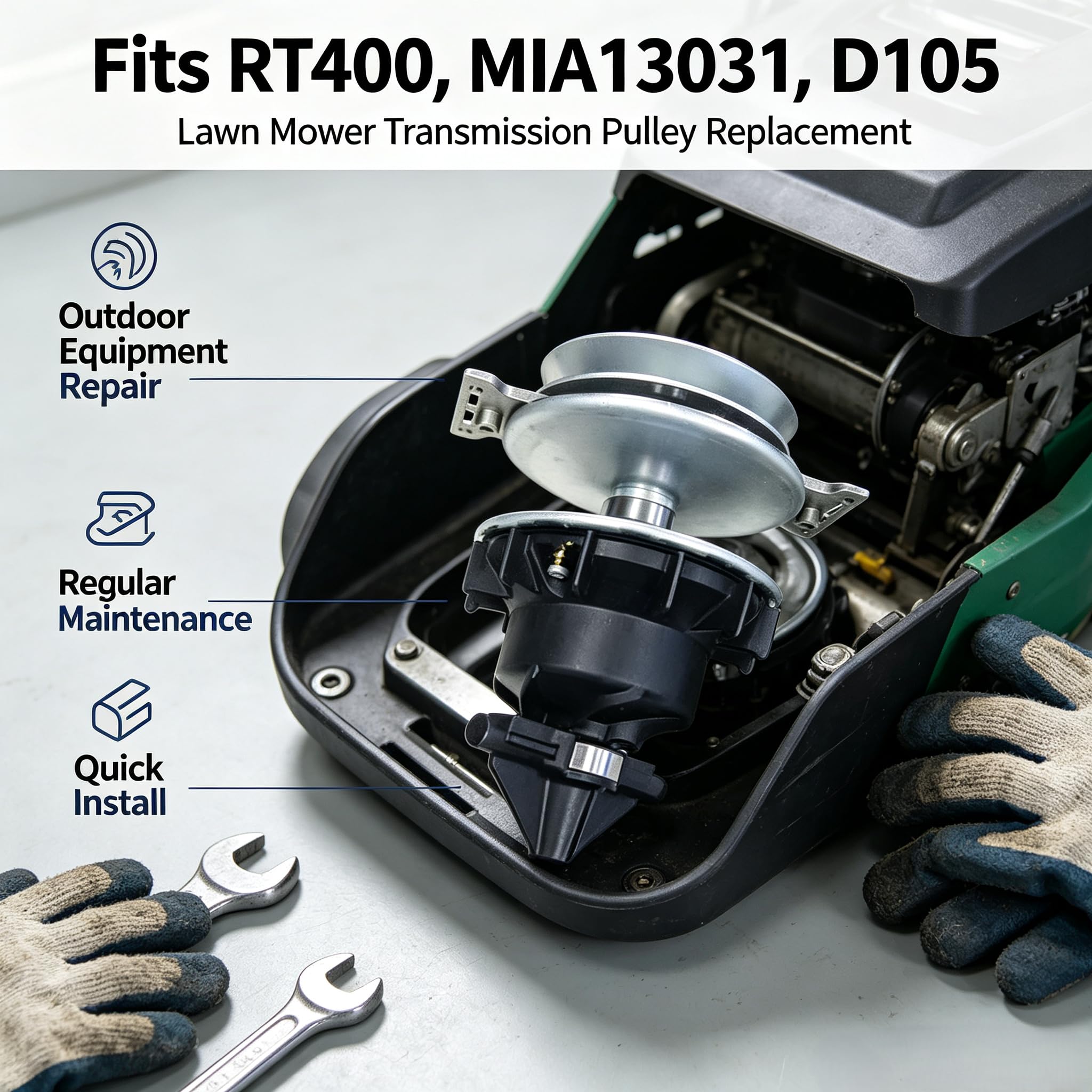 Polea de transmisión GT79398 para cortacésped RT400