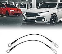 Vista 2 de X AUTOHAUX Cables de soporte para elevador de portón trasero de camión para Ford para Ranger 1993-2001 2003 2004 2006 2007 2008 2 piezas