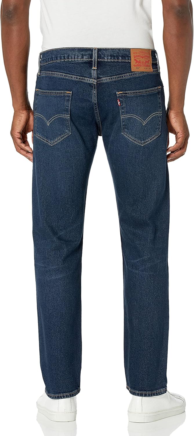 Levi's Men's 502 Taper Fit Jeans (Also Available in Big & Tall) Standard 29W x 30L Goldenrod
