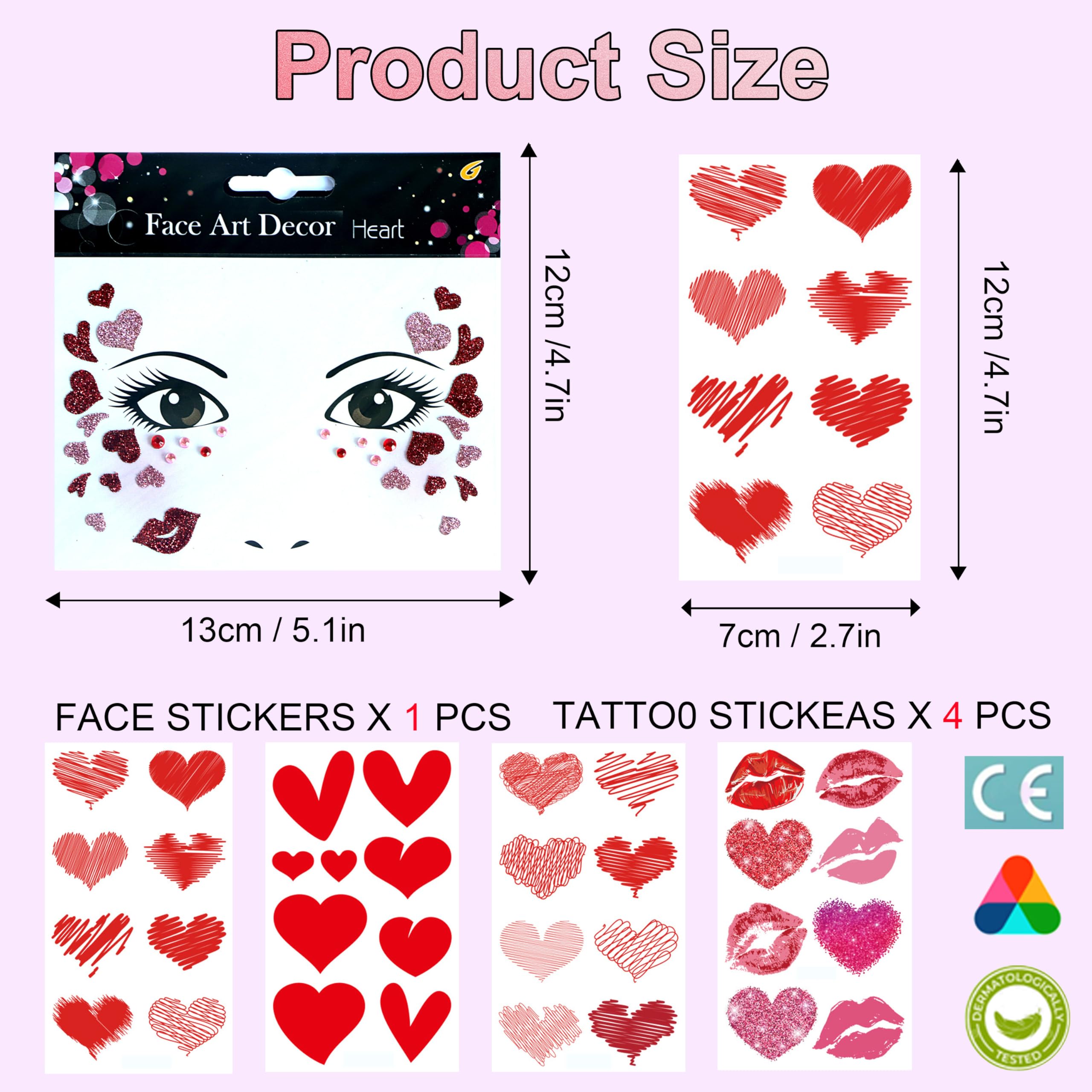 Orecchini A Perno In Argento 925 Con Cuore Leopardato - 7x6 Mm, Confezione Regalo Zenvie - 2