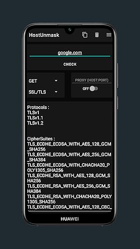 HostUnmask HostChecker and PortScanner