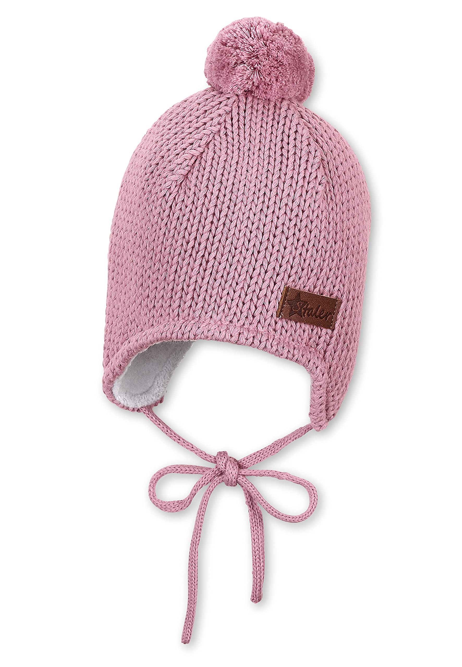 Sterntaler Strickmütze Strass, Cappellopello Bambina, Rosa